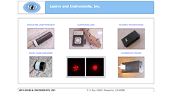 Desktop Screenshot of md-lasers.com